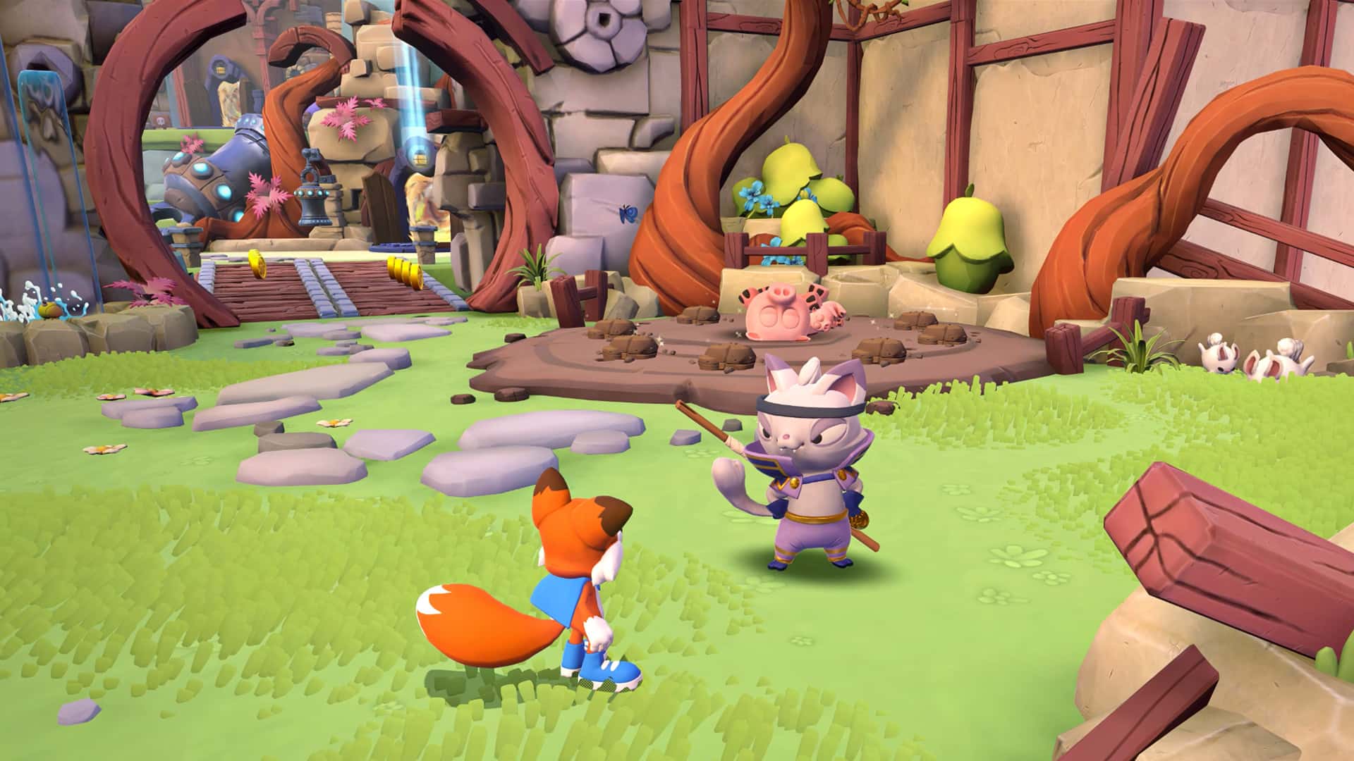 STEAM学习 超级幸运狐 Super Luckys Tale 中文版 5.7G背景